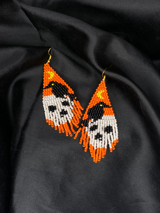 Orecchini Corvo/Teschio